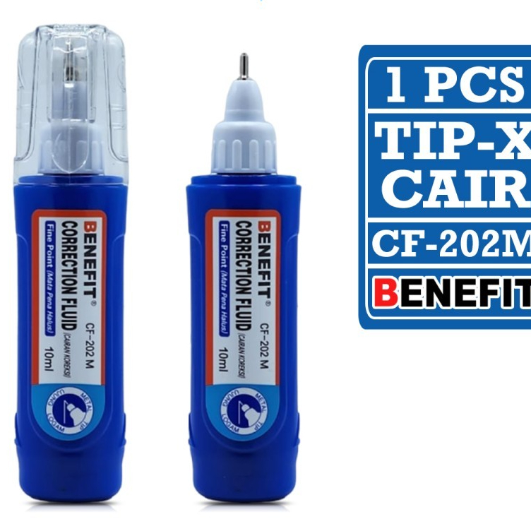 

Correction Fluid 10ml Tip X Correction Pen Cair Penghapus Tinta Pulpen