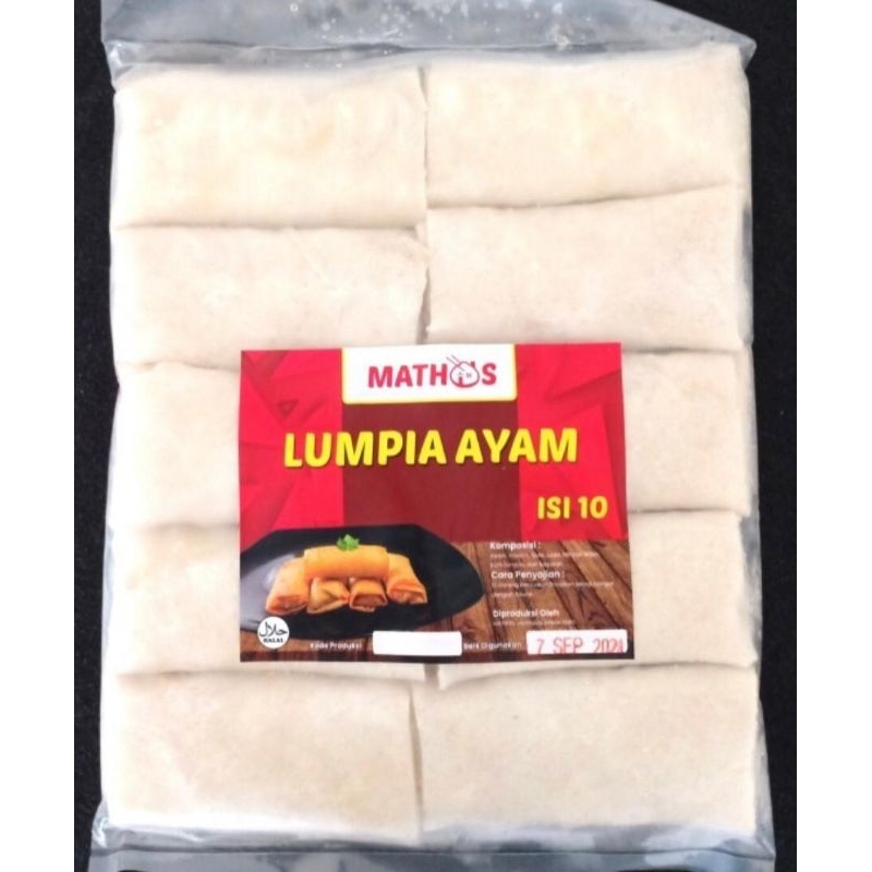 

Lumpia Ayam isi 10