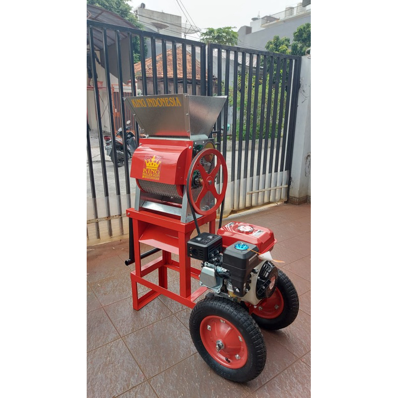 HULLER KOPI/ PULPER KOPI BASAH RODA 4/ HULLER KING INDONESIA