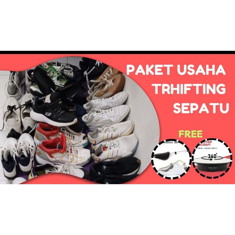 Paket Usaha Sepatu Second berkualitas