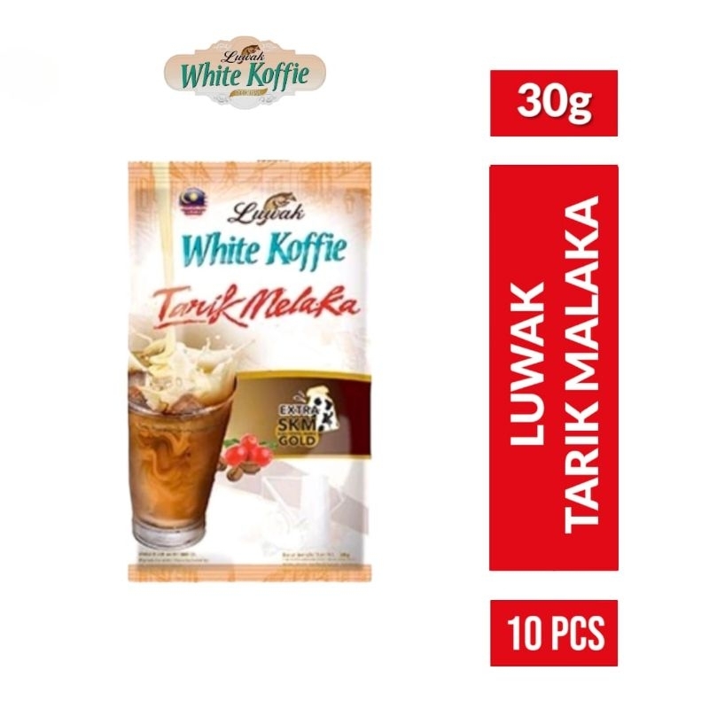 

LUWAK White Koffie Tarik Malaka 10x30gr / Luwak Tarik Malaka Renceng 10 pcs