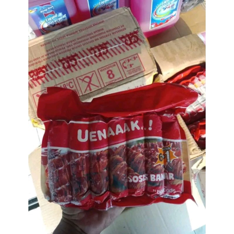 

sosis bakar Belfoods uenak!!!