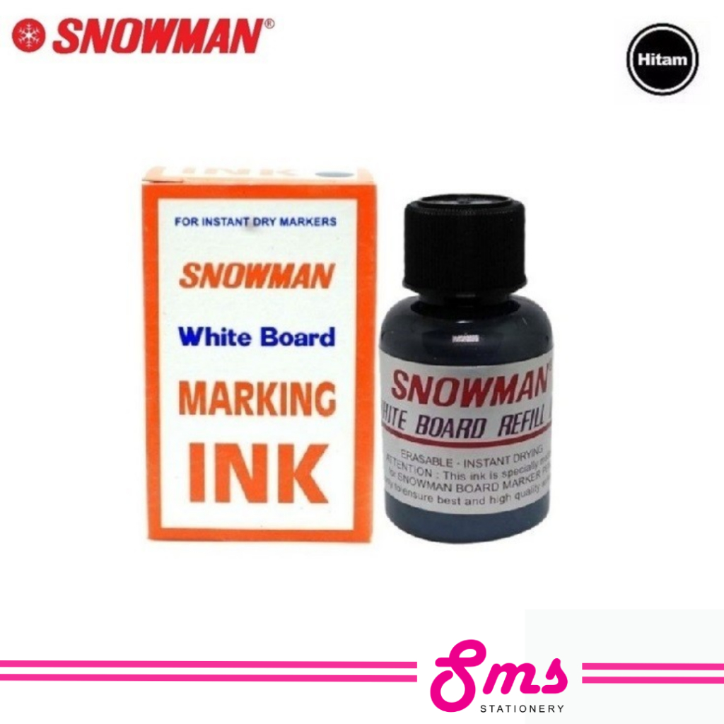 

Snowman Refill Spidol White Board Marker Non Permanen BG12