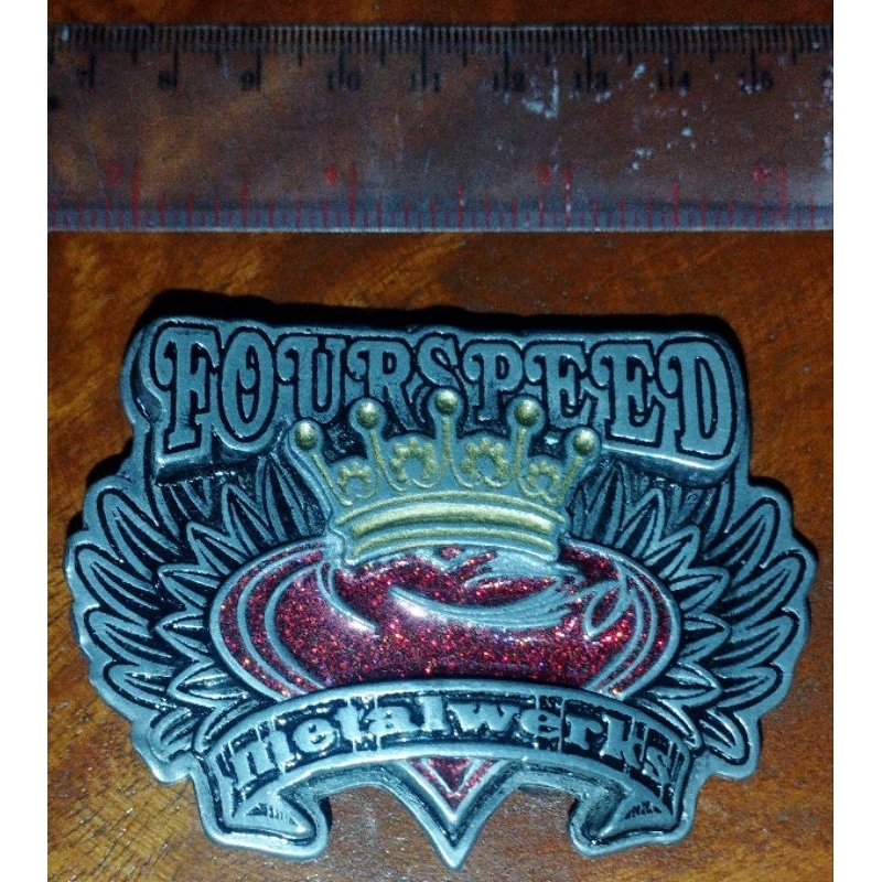 Kepala Gesper/Ikat Pinggang/Belt Buckle - FOURSPEED METALWERKS ART Series - SERENITY