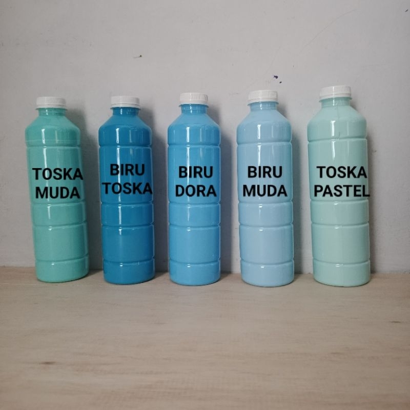 

RB BASIC PAINT CAT AKRILIK SEMI GLOSS 500GR cet lukis premium satuan murah untuk lukis kanvas dasar