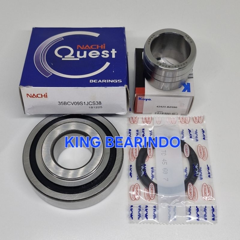 BEARING RODA BELAKANG GRAN MAX GRAND MAX SET BEARING+CONES+SEAL NOK