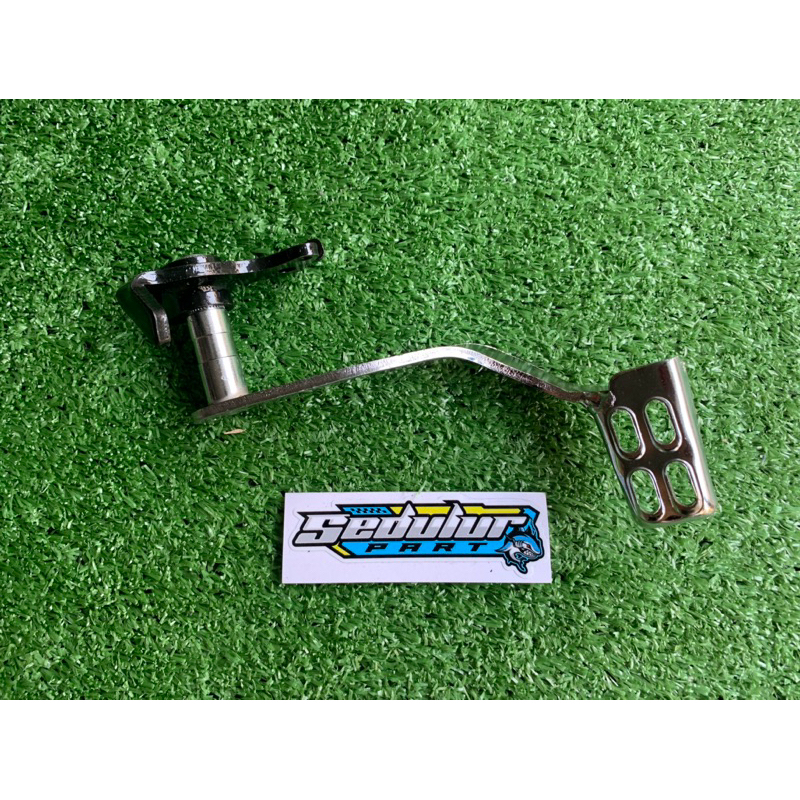 PEDAL INJAKAN REM BELAKANG SET STOPPER YAMAHA RXZ MILE RXZ LAMA DAN RXZ CATALYZER