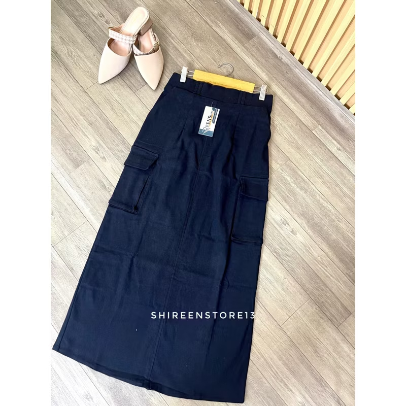 Carra Rok Cargo Skirt Rok Kargo Bengalin Import Premium
