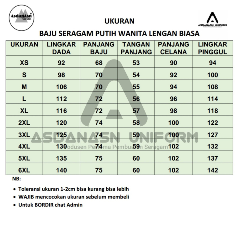 Grosir Seragam Bidan Putih Biru/ Mahasiswa Bidan/ Mahasiswa Kesehatan/ Satu Set Baju Bidan