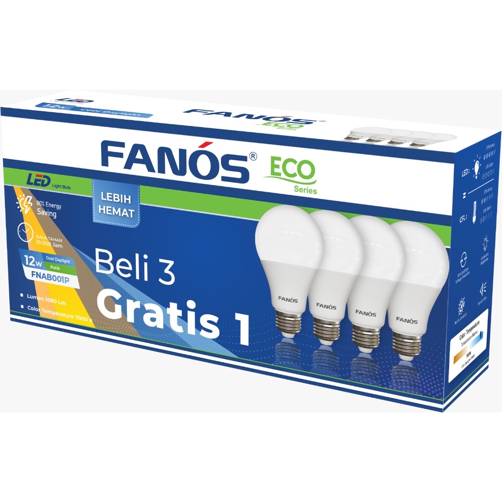 Lampu Led Fanos ECO (Pack)