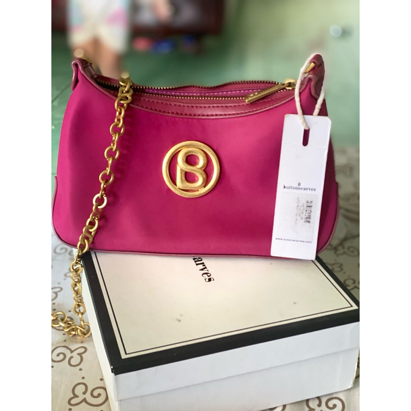 Luana Nylon Bag - Plum