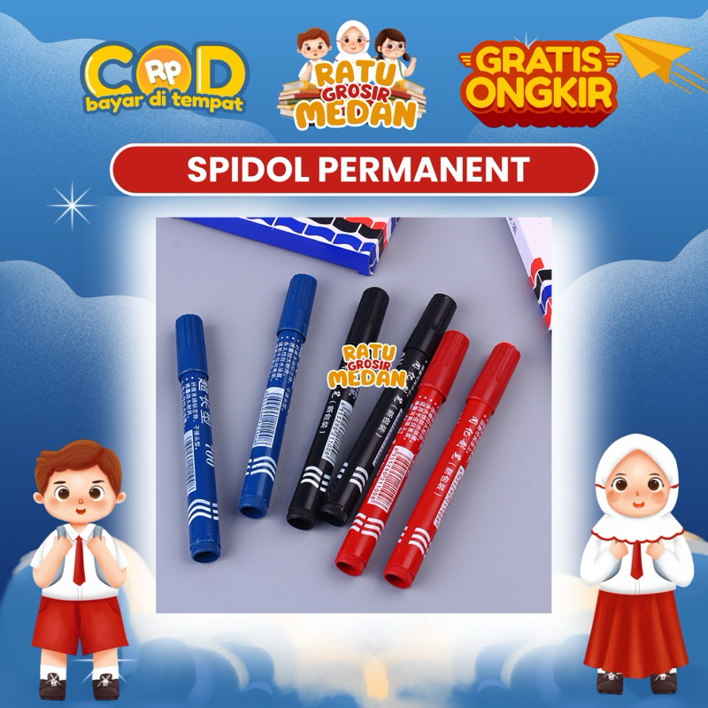 

Spidol Permanent Marker Satuan