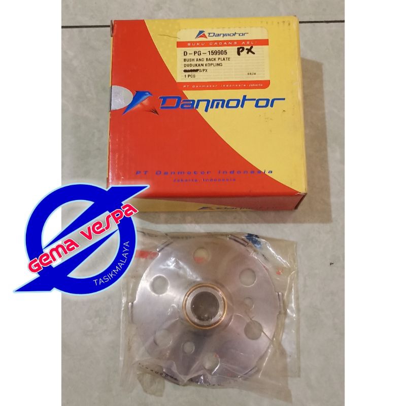 Backplate / dudukan bos kopling vespa PX Excel Exclusive Danmotor