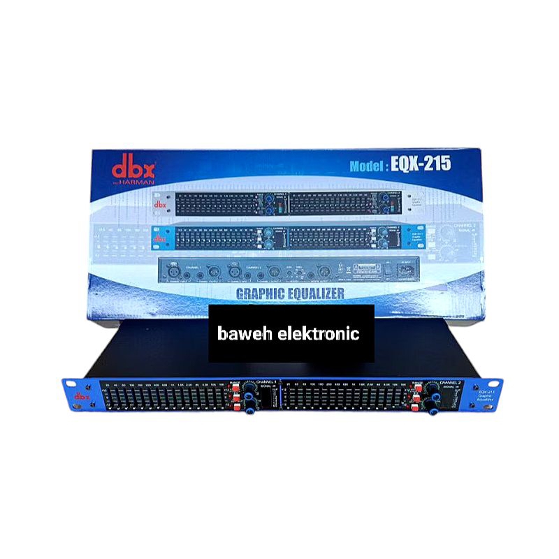 EQUALIZER DBX EQX-215+SUB