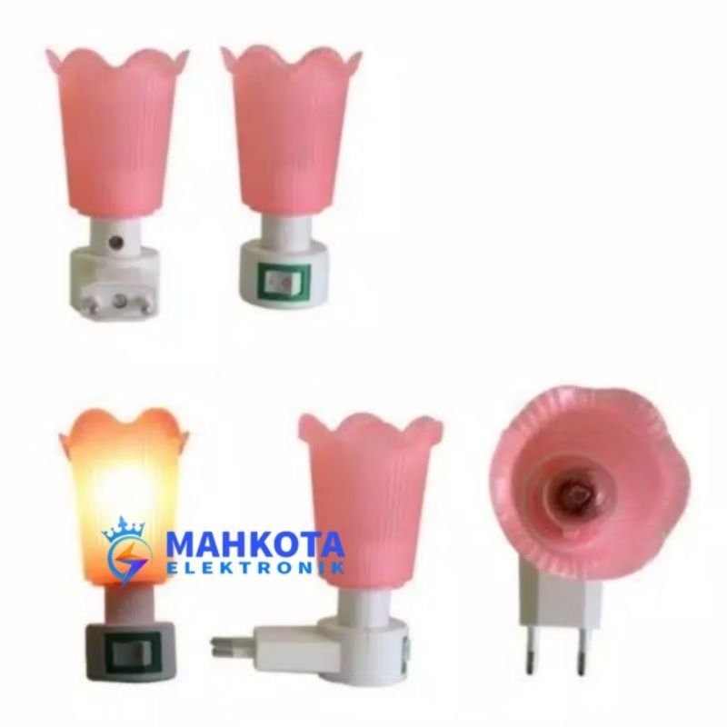 Lampu Tidur Mini Model Bunga 228 5W