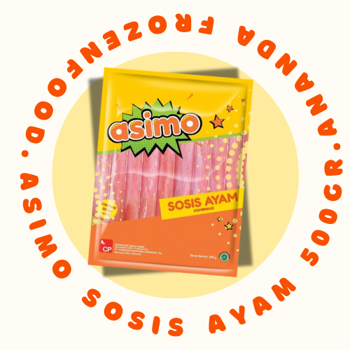 

sosis ayam asimo 500gr isi 15pcs - Ananda frozen food