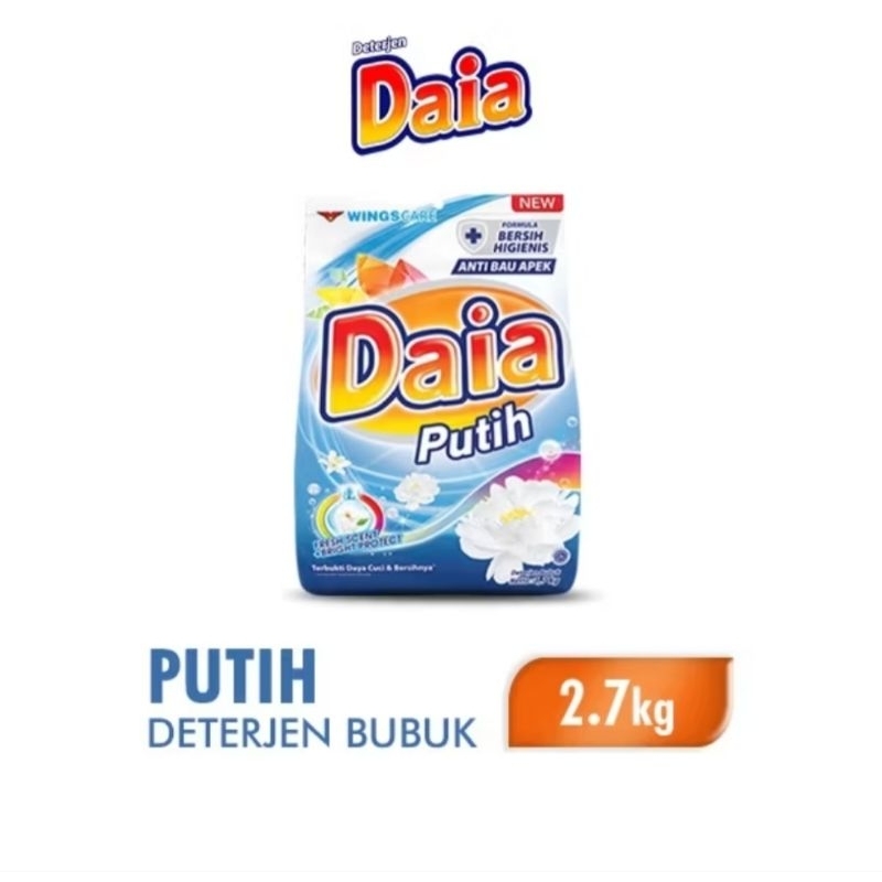 Daia Putih Detergen Bubuk 2,7KG