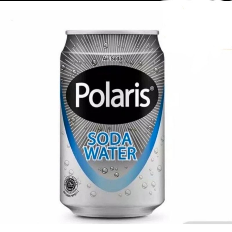 

POLARIS SODA WATER 330ML x 24 KALENG / AIR SODA / SPARKLING WATER