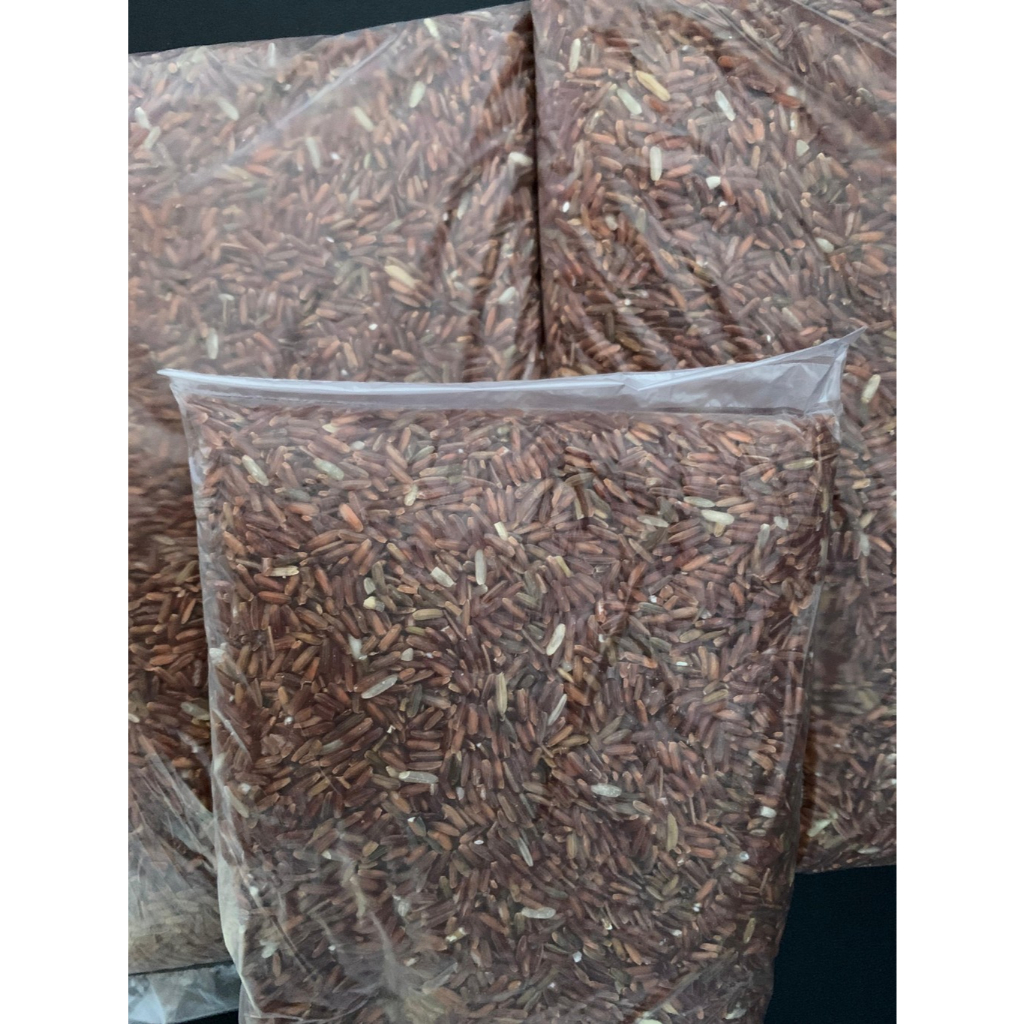 beras merah pakan burung