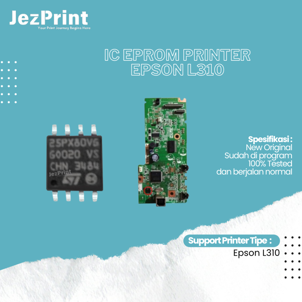 IC Eprom Epson L310, IC Eeprom Reset Epson L310, Resetter Printer Epson L310 New