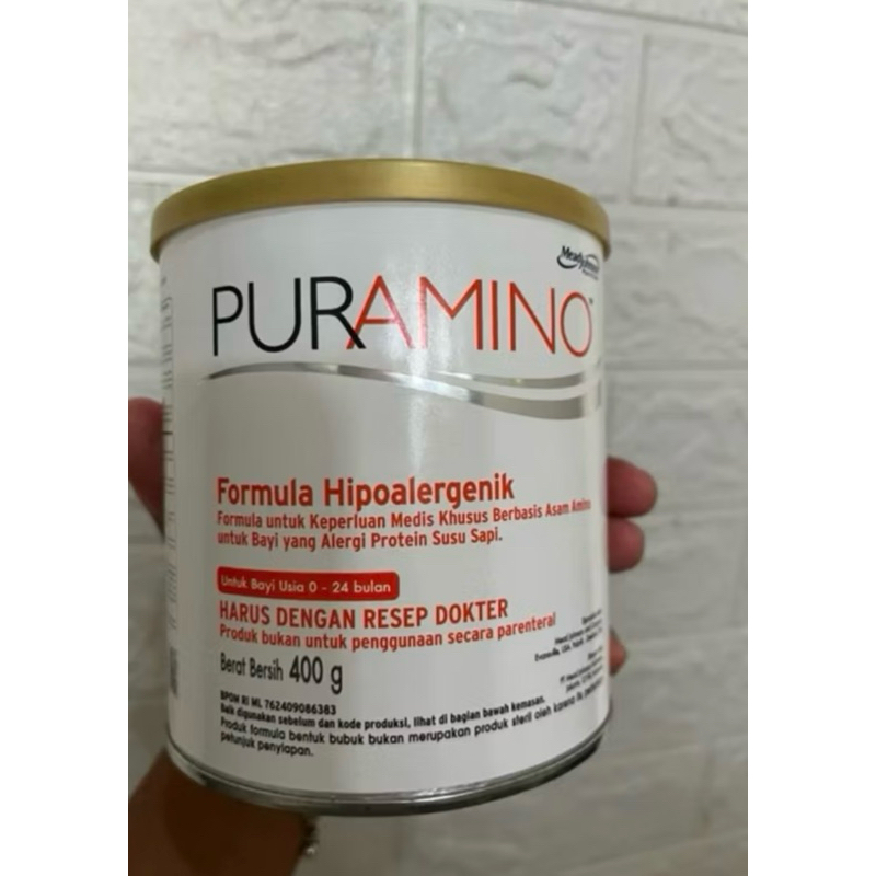 puramino susu alergi susu sapi paket 10 kaleng