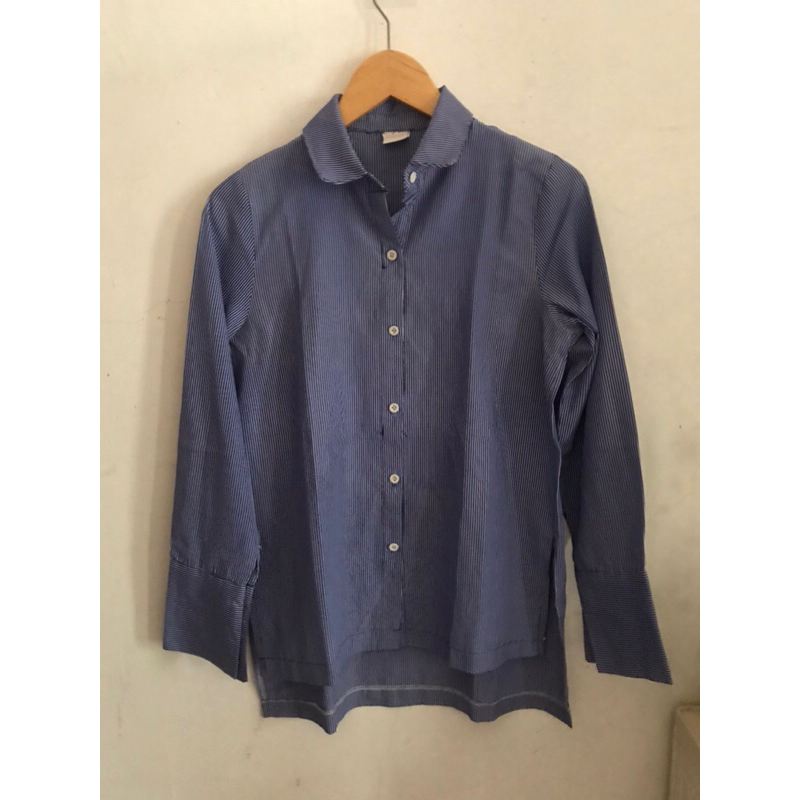 KEMEJA SALUR BIRU