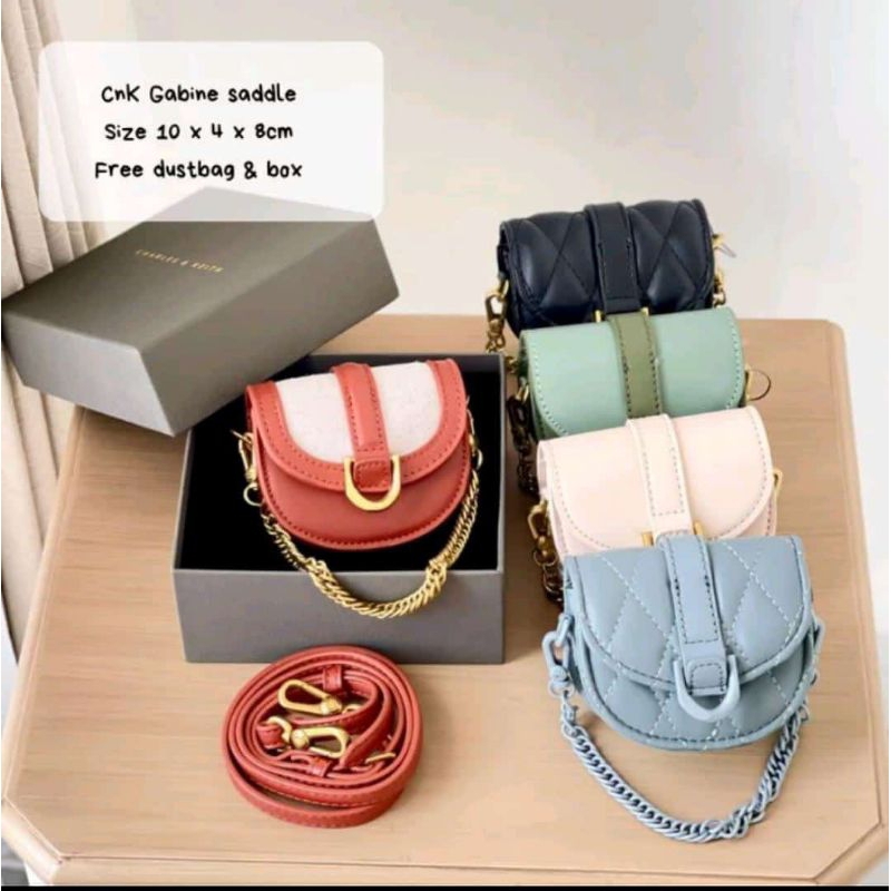 TAS WANITA/ CK MINI GABINE SADDLE/ BRANDED IMPORT PREMIUM