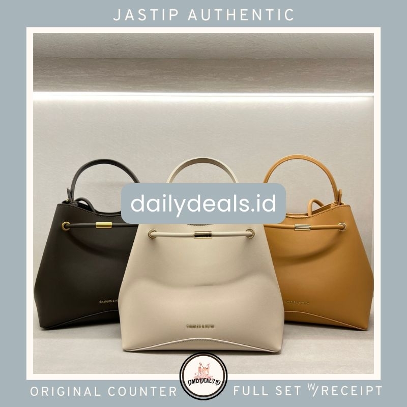 #2-10782417 Sybill BUCKET - Jast[p] CK ORIGINAL COUNTER GEOMETRIC BAG TAS STORE AUTHENTIC ASLI MALL 