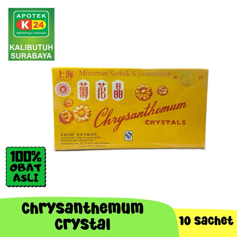

CHRYSANTHEMUM CRYSTAL 10sachet