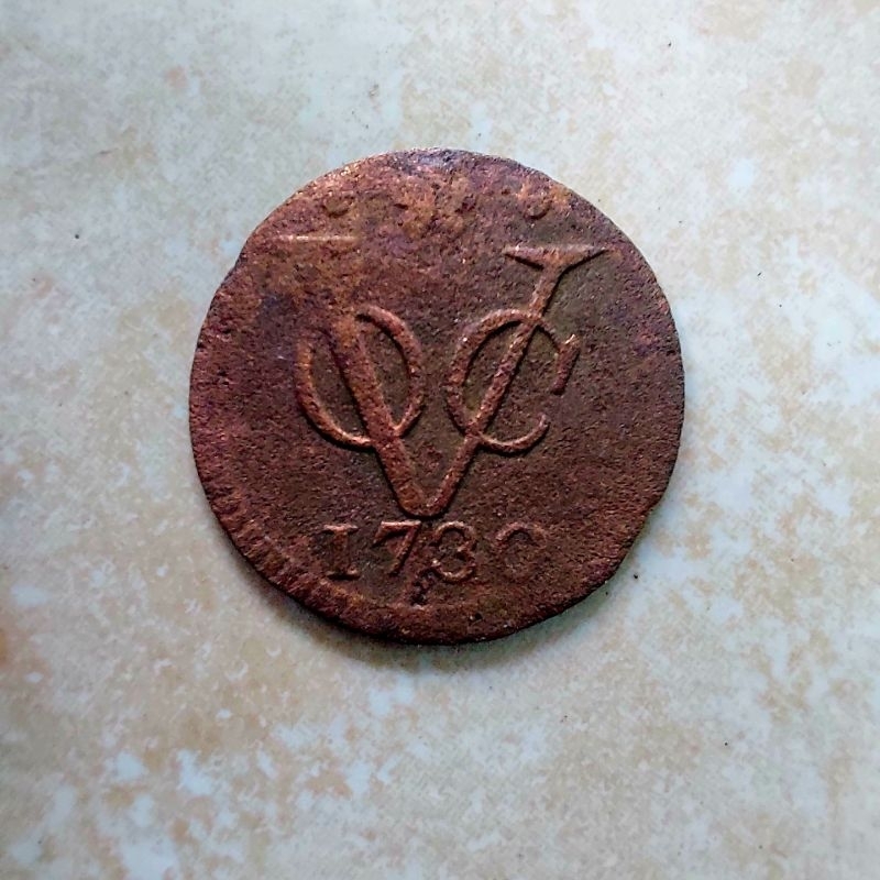 Koin Kuno VOC / Koin Kuno Zaman Belanda Tahun 1730 Langka