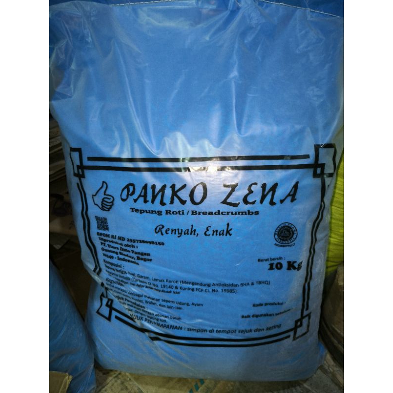 

1 Ball Tepung Roti Panko Zena Mix/ Bread Crumb Orange 10 Kg