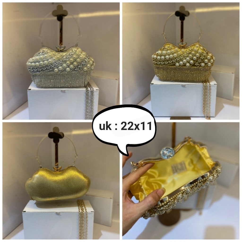tas pesta wanita mini/tas kondangan bling2/025