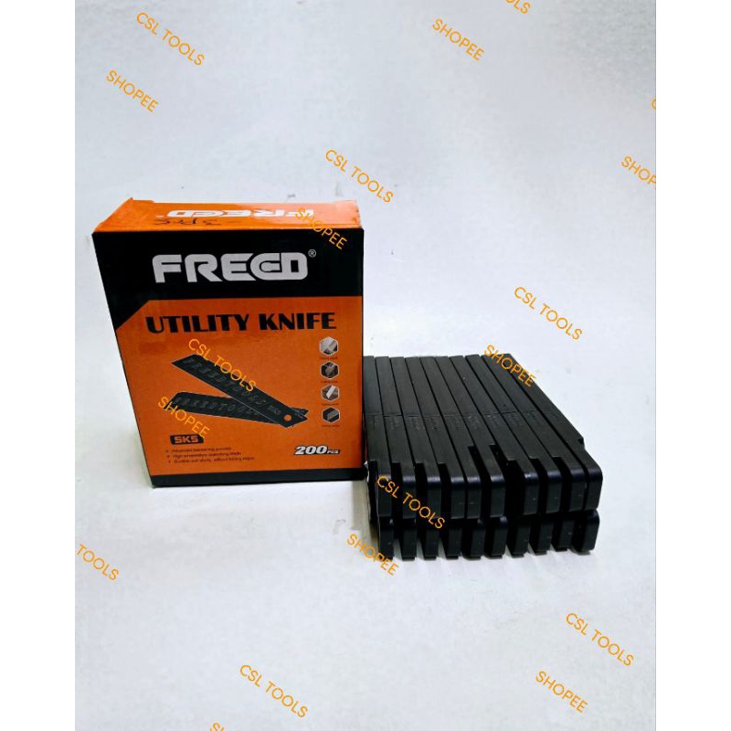 

Isi Cutter Besar Refill FREED L150 18mm / Isi Cutter Besar / isi Pisau Cutter Besar 1 Kotak