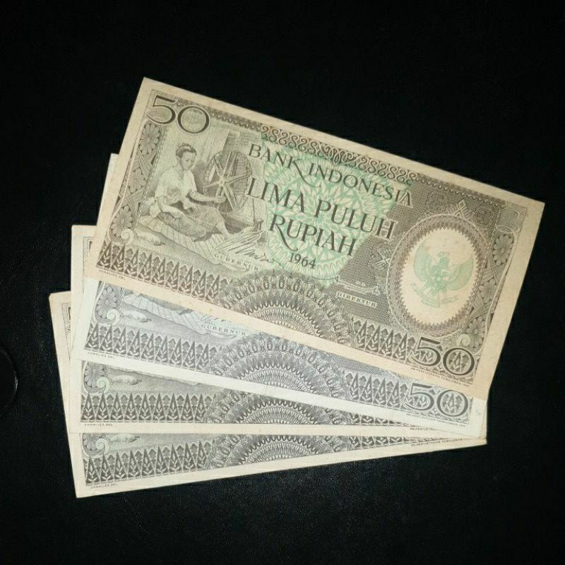 Uang Kuno 50 Rupiah Seri Pekerja
