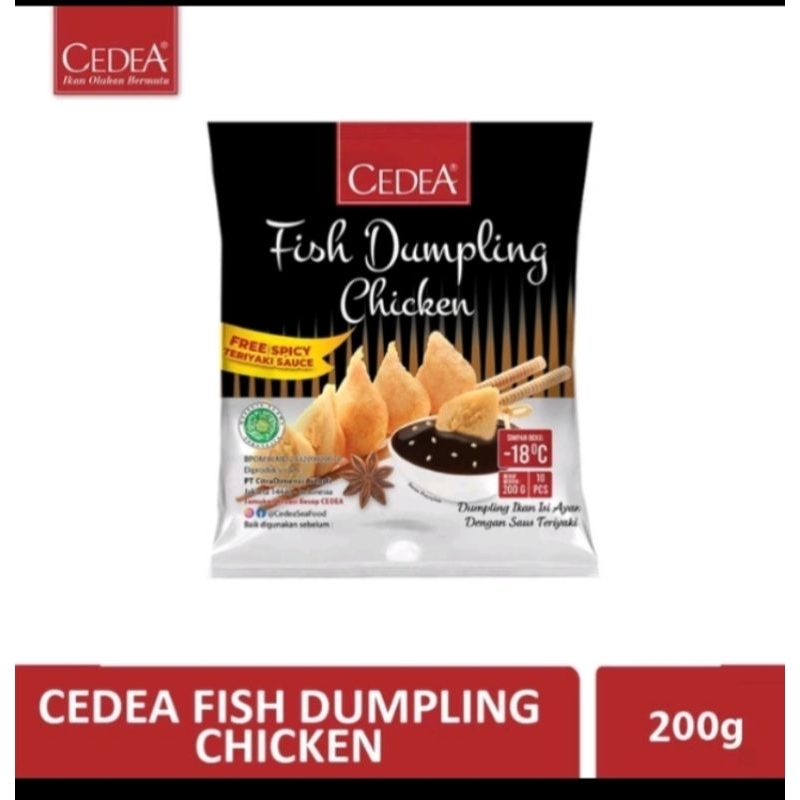 

Cedea Fish Dumpling Chicken 200gr