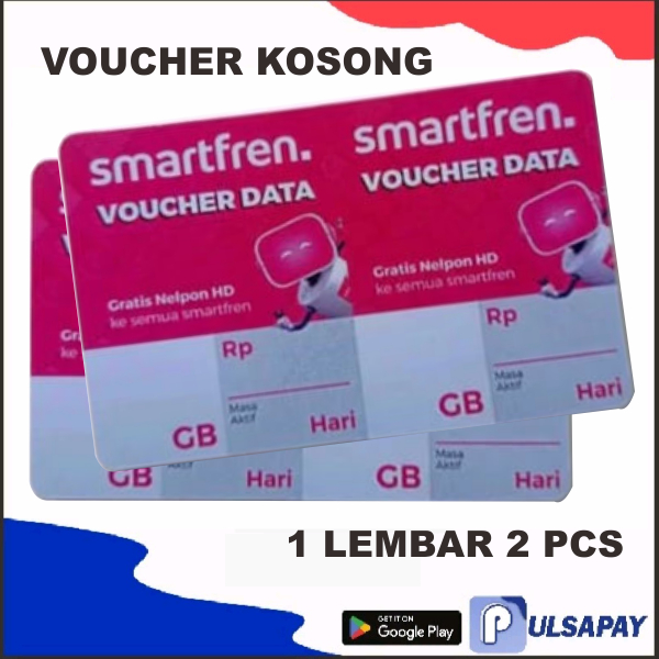 Voucher Kosong Smartfren - Voucher Blank Smartfren