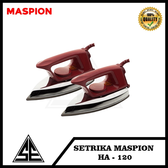 SETRIKA MERK MASPION TIPE HA-120