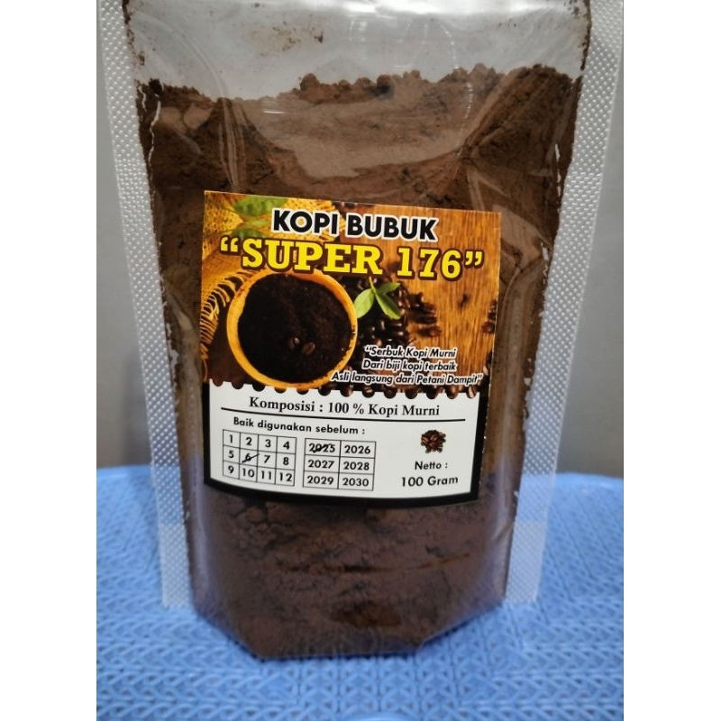

Kopi Bubuk Asli Dampit Khas Malang GRADE A Kualitas nomer 1 (kemasan 100 gr)