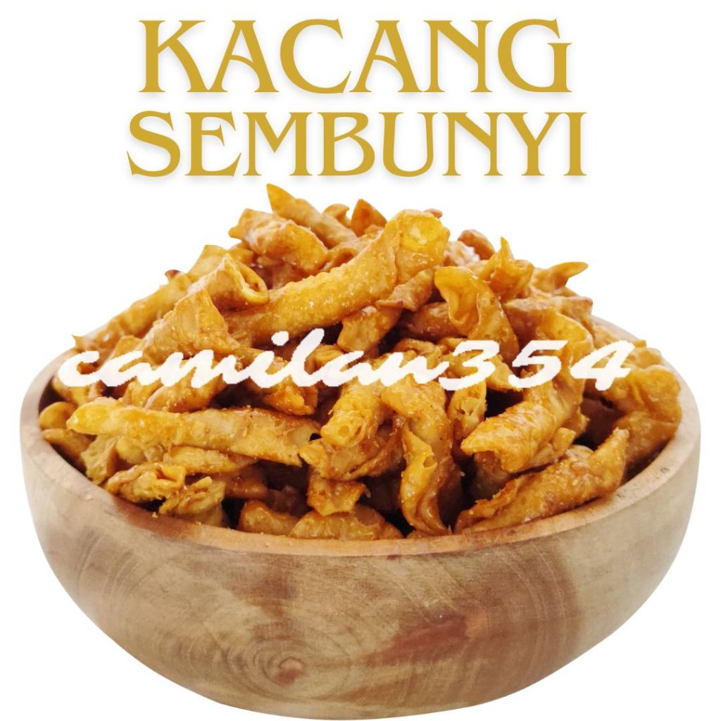 

[TERLARIS] Kacang Sembunyi Manis - 1000gr / Kacang Umpet Renyah 1kg / Kue Kering Lebaran