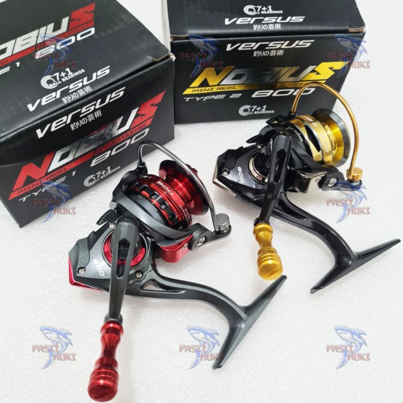 Reel Versus Nobius Mini Reel 800 POWER HANDLE