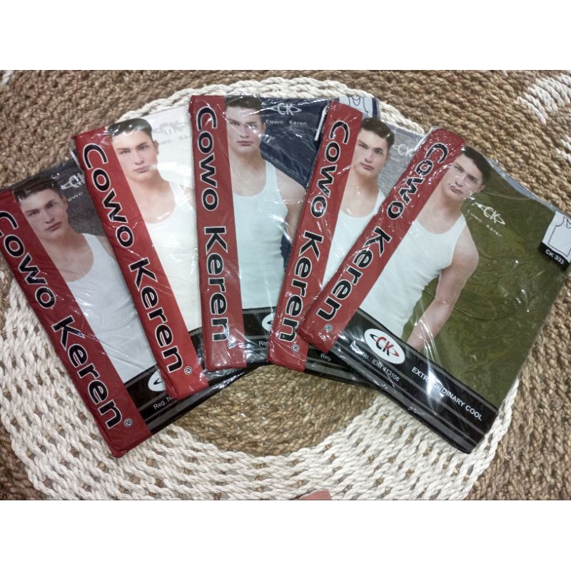 CK333 | Singlet Pria Dewasa COWO KEREN | Kaos Dalaman Pria