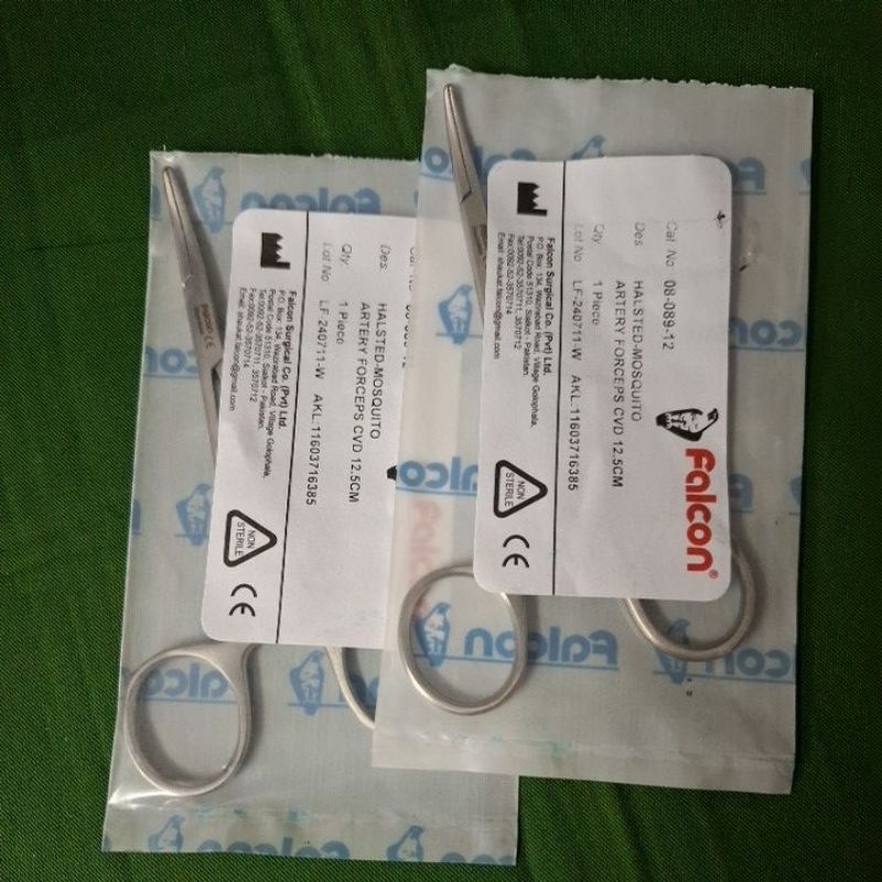 klem mosguito 12cm bengkok