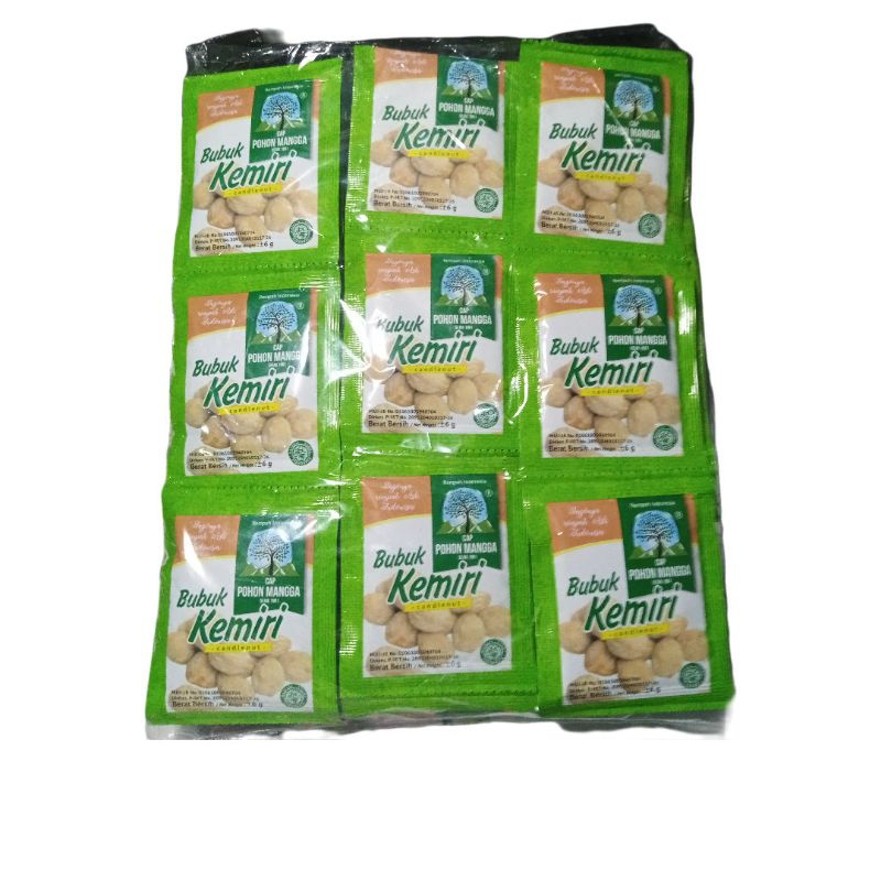 

Kemiri Bubuk 6 gram - 72 Sachet