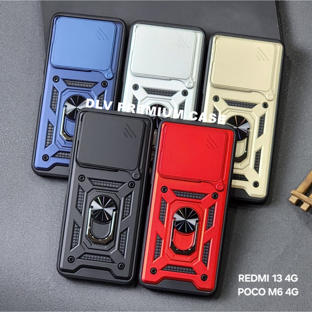 REDMI 13X REDMI 13 4G  CASE TRANSFORMER SLIDE CASE ROBOT CASE REDMI 13X  REDMI 13 4G