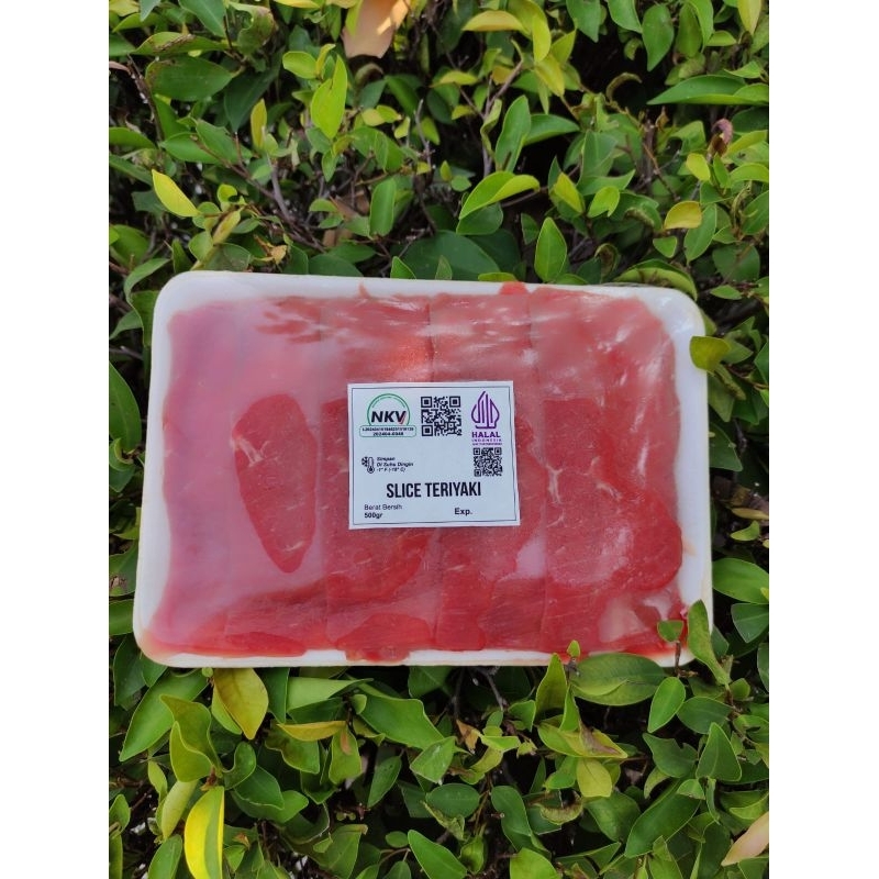 

Slice Teriyaki Less Fat beku 500 gram frozen