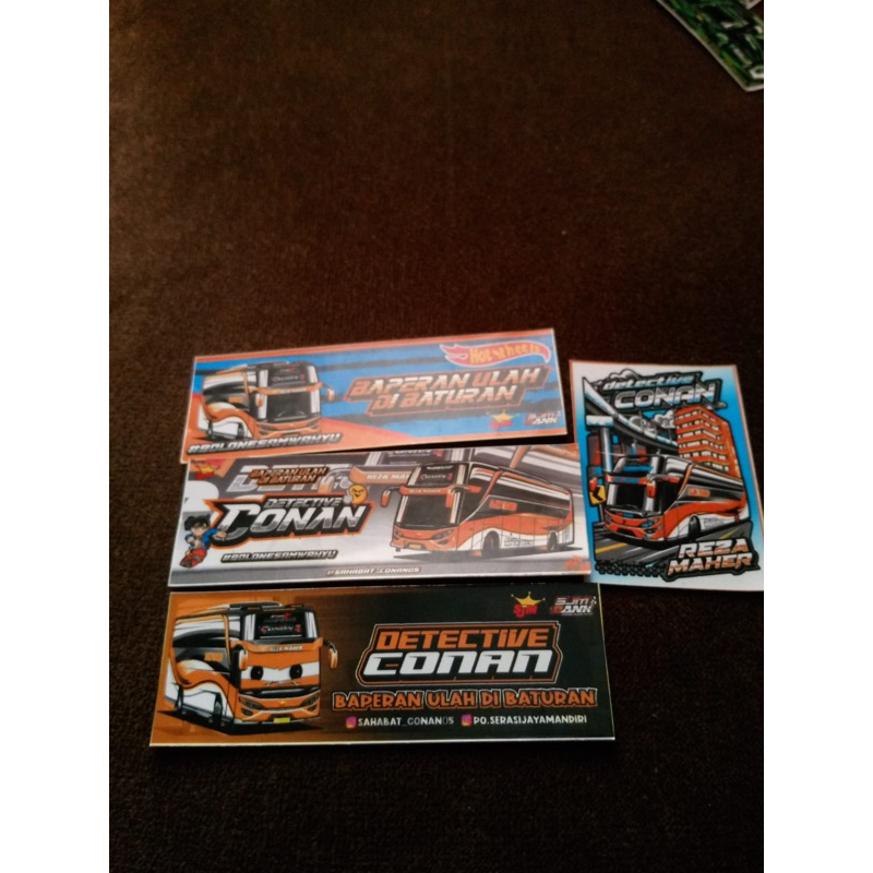 

STIKER BUS BASURI CONAN