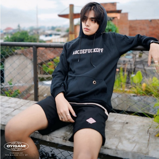 OYISAM JACKET PULLOVER "BLACK ABCD"