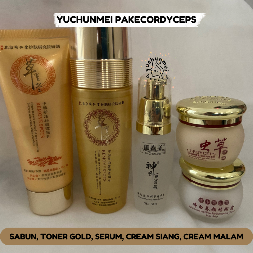 PAKET TONER GOLD YU CHUN MEI CORDYCEPS