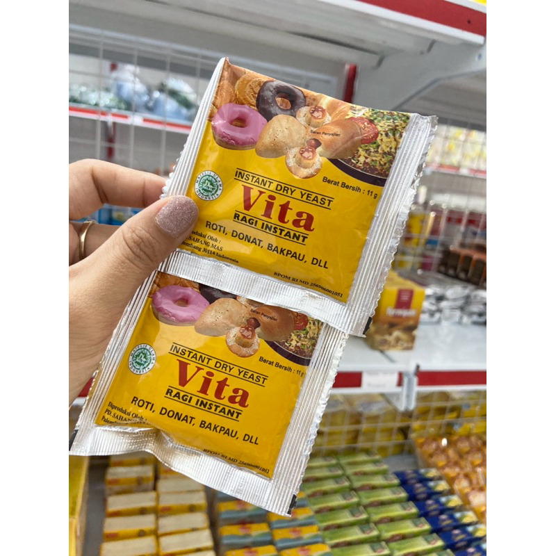 

Vita ragi sachet pengembang donat roti