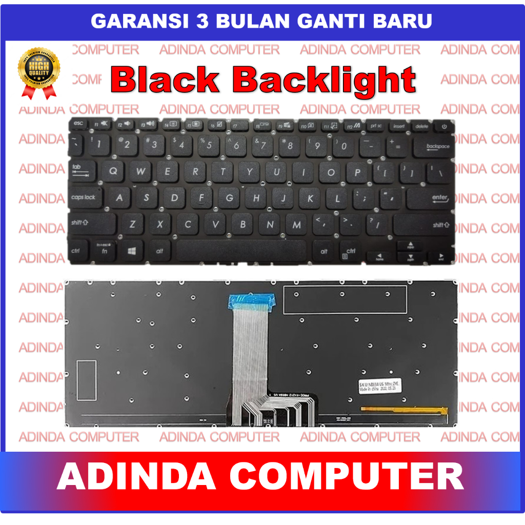 Keyboard Asus X409 14 M409 M409B Backlight